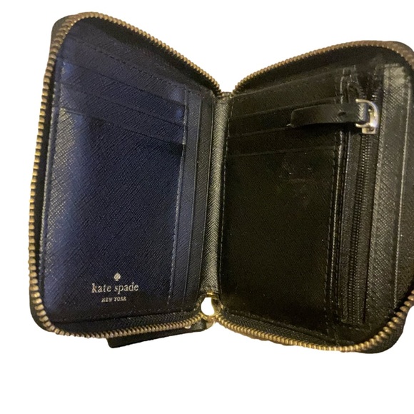 Kate Spade Darci Leather Wallet (Black) - Picture 4 of 6